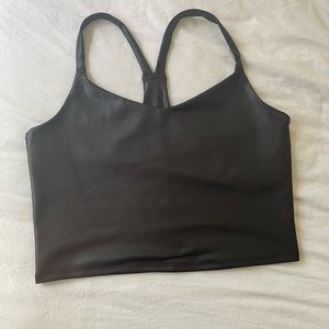 A&F Sheen V-Neck Racerback Tank